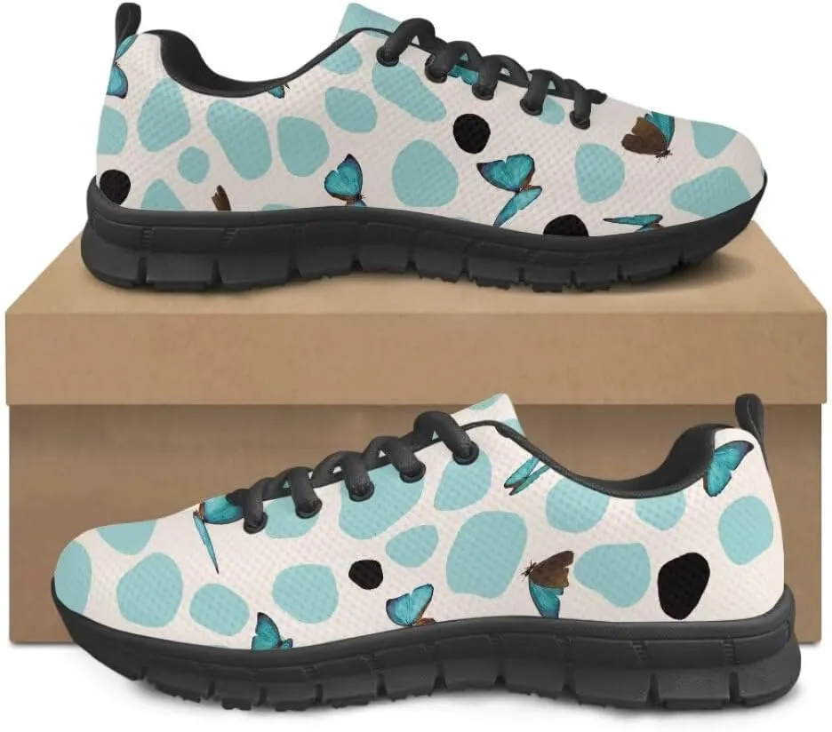 SYtrade Tennis Shoes Slip On Women's Fashion Sneaker Black Sole Run Sneakers