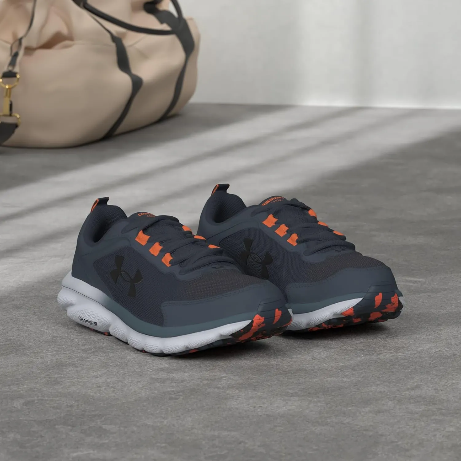 Under Armour Men's Charged Assert 9 Marble Running Shoe