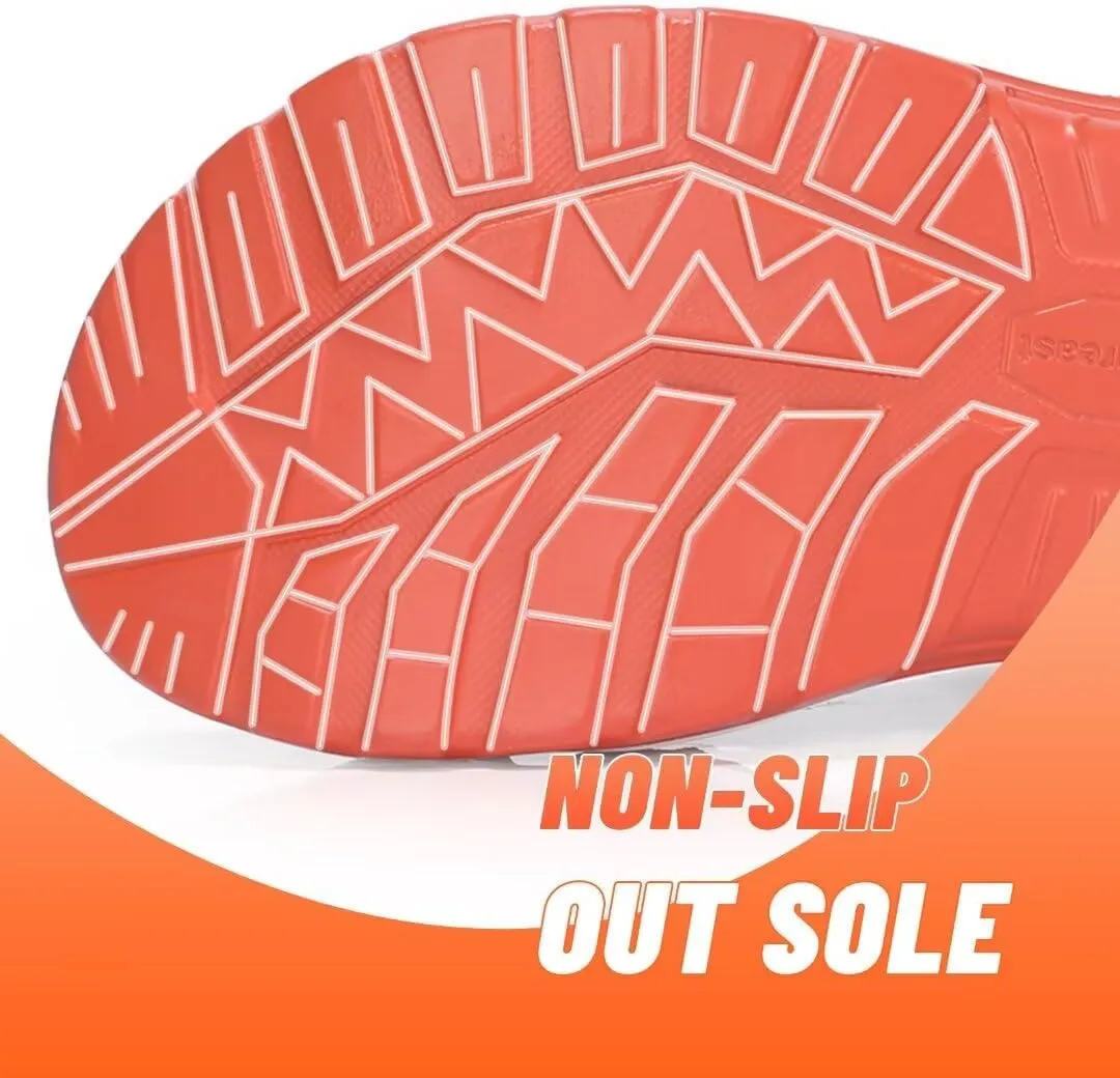 visionreast Mens Athletic Sandals Open Toe Hiking Outdoor Non-slip Sandals Air Cushion Sport Casual Beach Sandals