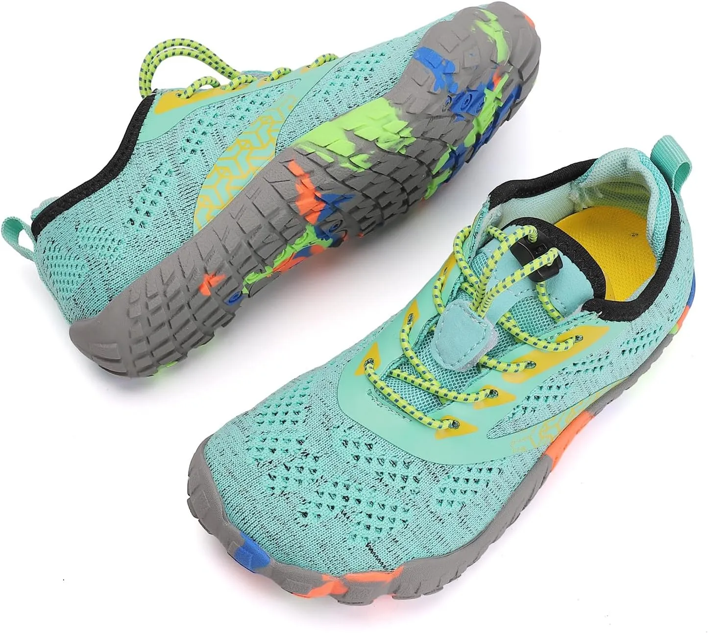 Water Shoes for Kids Boys Girls Aqua Athletic Sneakers Barefoot Beach Swim Pool Lightweight Sport Fast Dry Shoes(Toddler/Little Kid/Big Kid)
