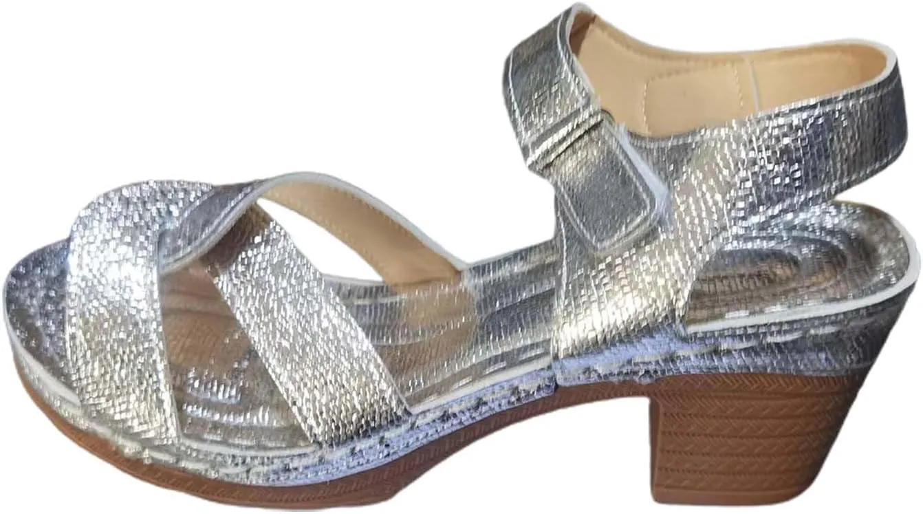 Wide Width Sandals Stiletto High Heels for Women Flat Bottom Roman Shoes Women'S Sandals Espadrille Sandals for Women