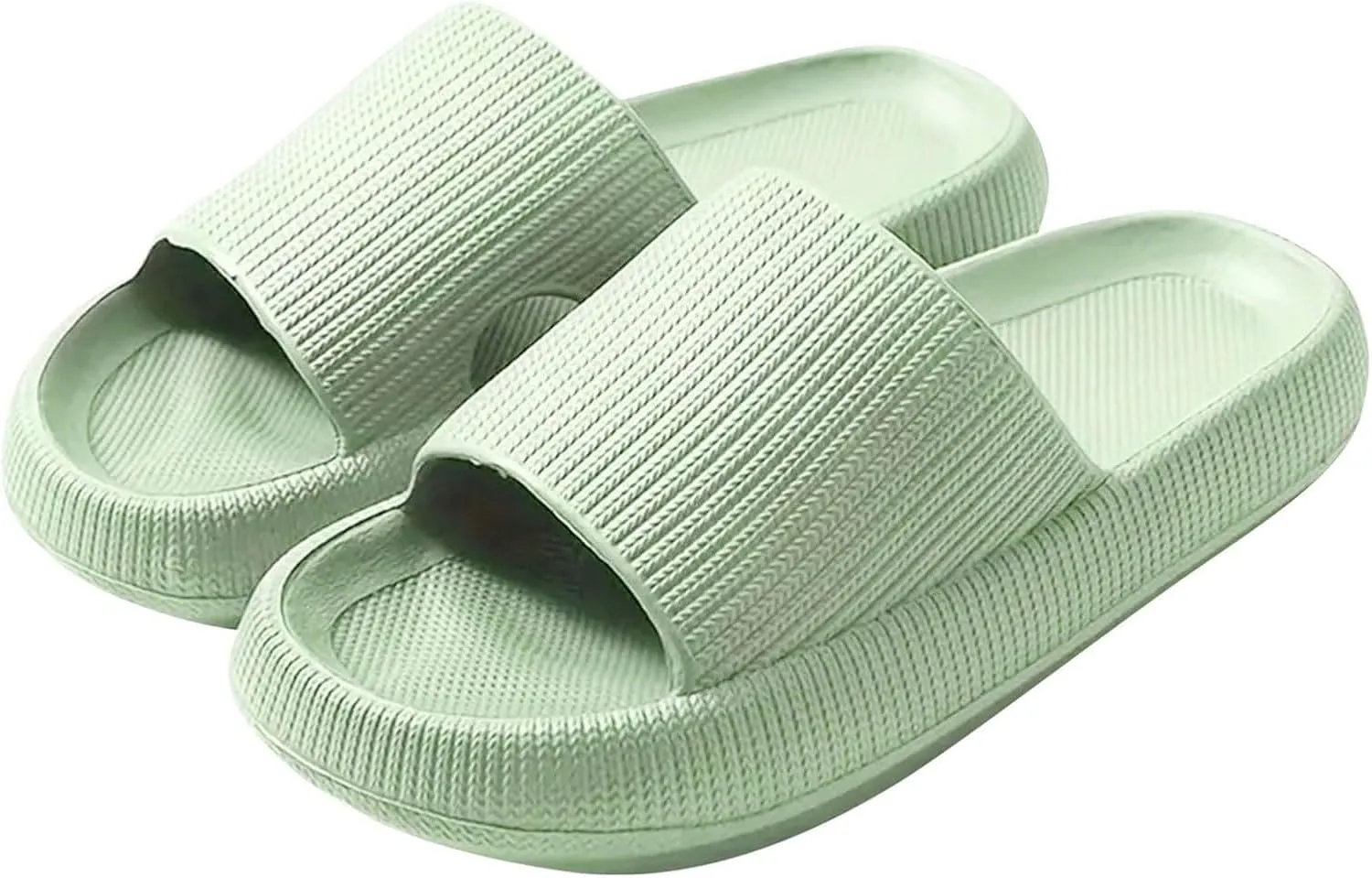 Women's Cloud Slippers Pillow Slippers Super Soft Recovery Non-Slip Sandals Lightweight Bathroom Sandals