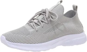 Womens Fashion Walking Running Shoes Lightweight Breathable Mesh Tennis Shoes Non Slip Athletic Workout Gym Sneakers Shoes