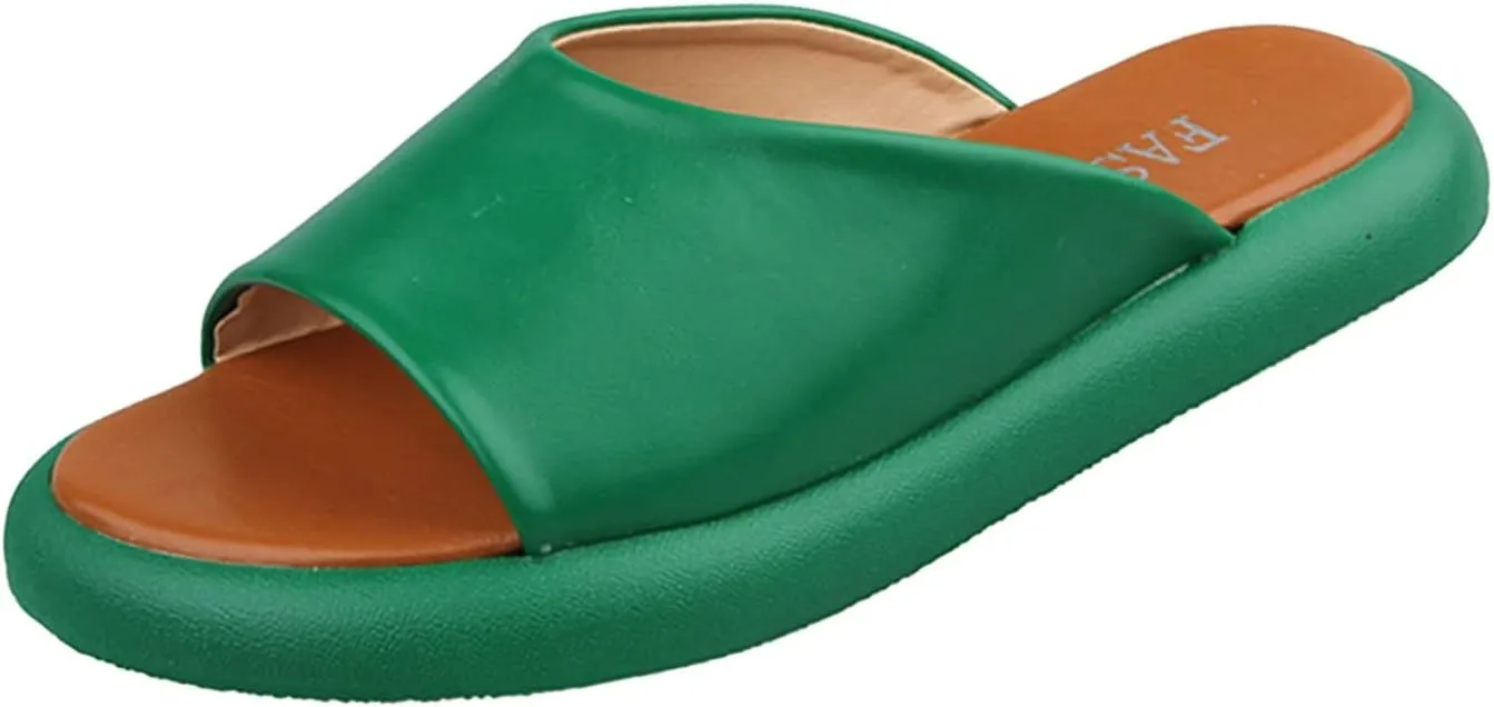 Women's Pillow Slippers Non Slip Quick Drying Shower Slides Non Slip Slides Sandals Women's Fashion Slippers