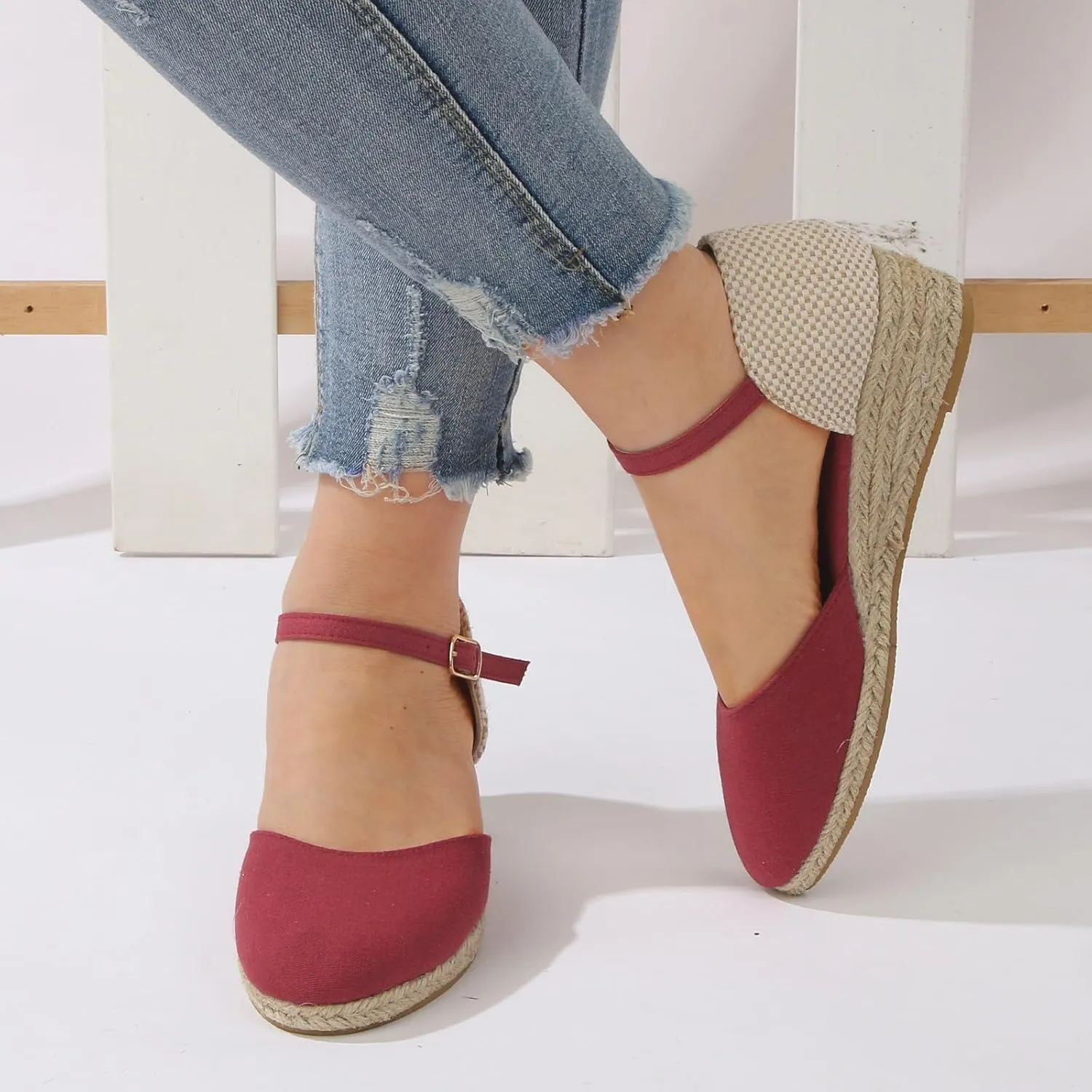 Women's Platform Wedge Sandals Summer Casual Flatform Platform Wedge Slides for Women Slide Sandals Women