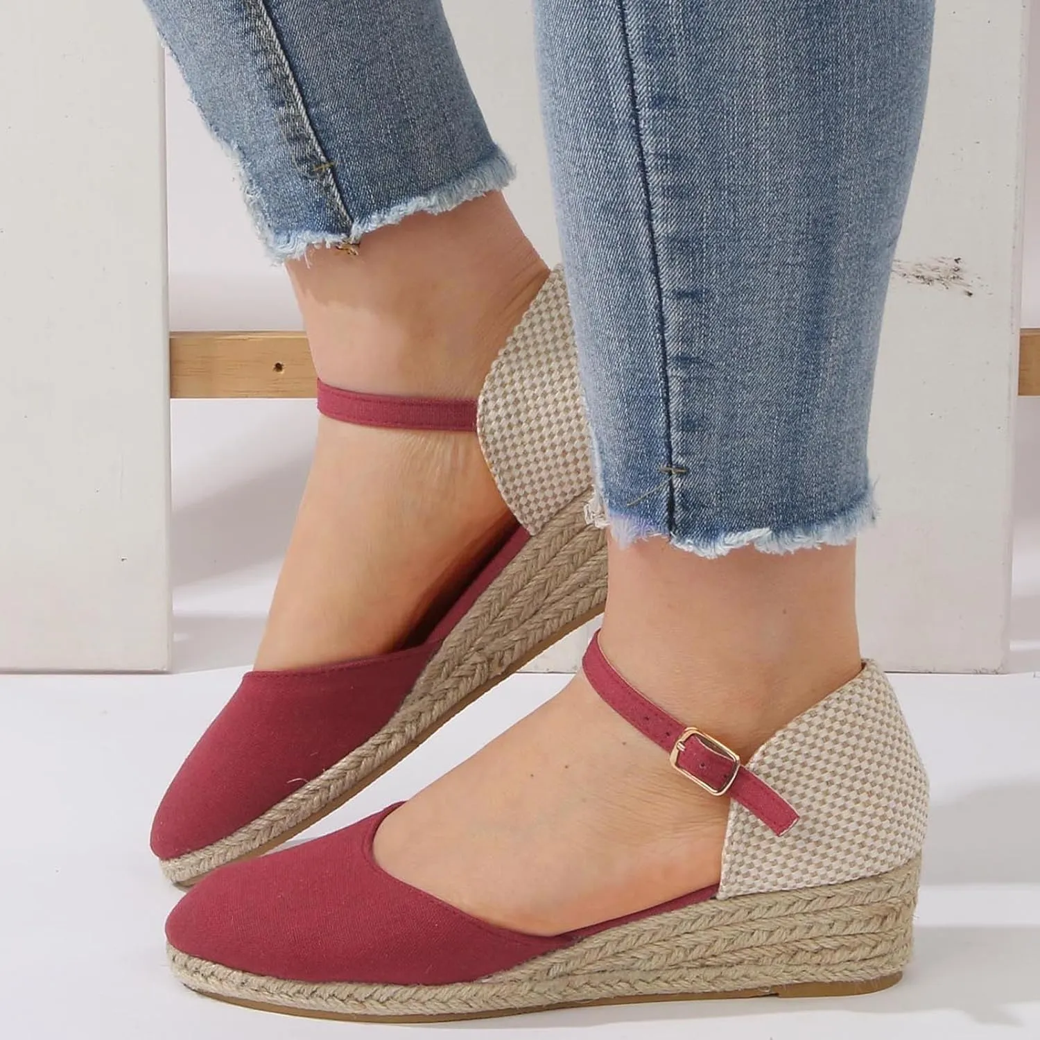 Women's Platform Wedge Sandals Summer Casual Flatform Platform Wedge Slides for Women Slide Sandals Women