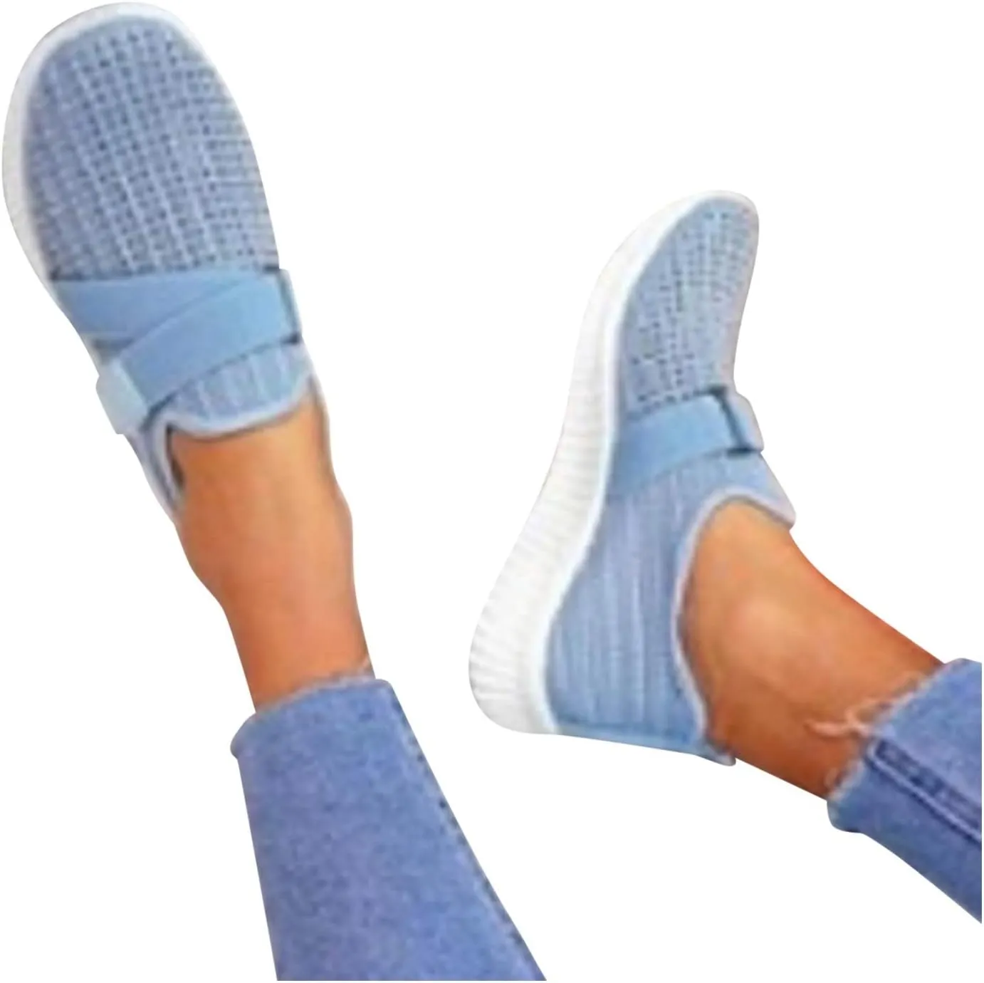 Women's Sneakers with Arch Support Slip On Wide Width Ortho Arch Support Sneakers for Women Walking Shoes Womens Wide Shoes Dressy Casual Womens Black Sneakers Cute Comfy Work Shoes for Women