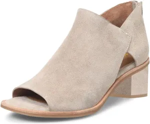 YDN Women's Peep Toe Booties Low Chunky Block Heels Back Zipper Sandal Ankle Boots Comfy Dress Daily Shoes Size 4-16 US